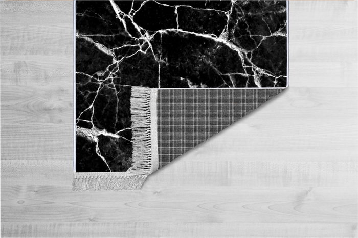 Conceptum Alfombra de Terciopelo Multicolor Els2351 - 3 (80 x 120 cm)